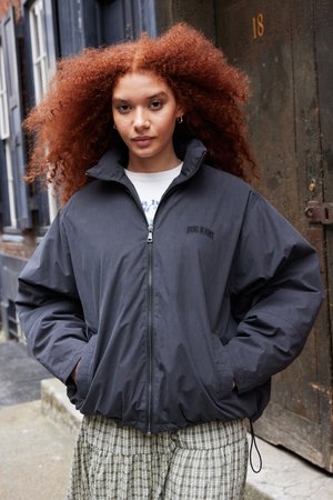 Lett jakke - black