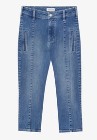 CAPRI - Jeansshort - blue denim