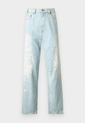 MM6 Maison Margiela, PANTS POCKETS - Džínsy baggy - light blue