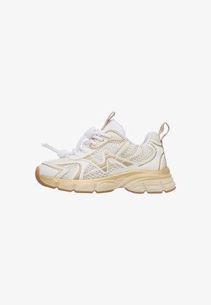 Naturino, WAVE - Baby shoes - weiß-gold- colored