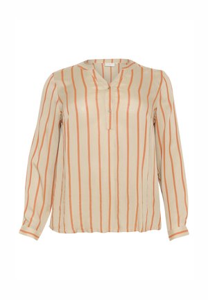 Kaffe Curve SIDA - Blouse - feather gray melon stripe