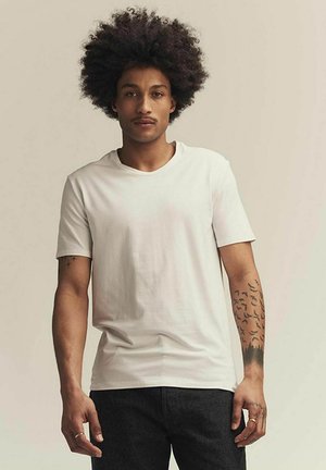 Frank Dandy Bamboo Tee - T-Shirt basic - white