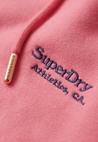 Superdry & Co ESSENTIAL LOGO - Felpa con cappuccio - camping pink