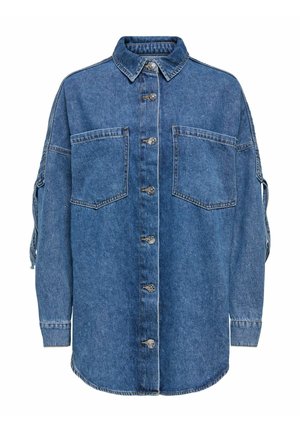 ONLY, DENIM SHIRT ONLMAUREEN DENIM SHIRT - Chemisier - medium blue denim