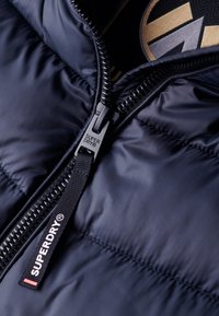 Superdry & Co HOODED FUJI QUILT PADDED - Veste sans manches - eclipse navy