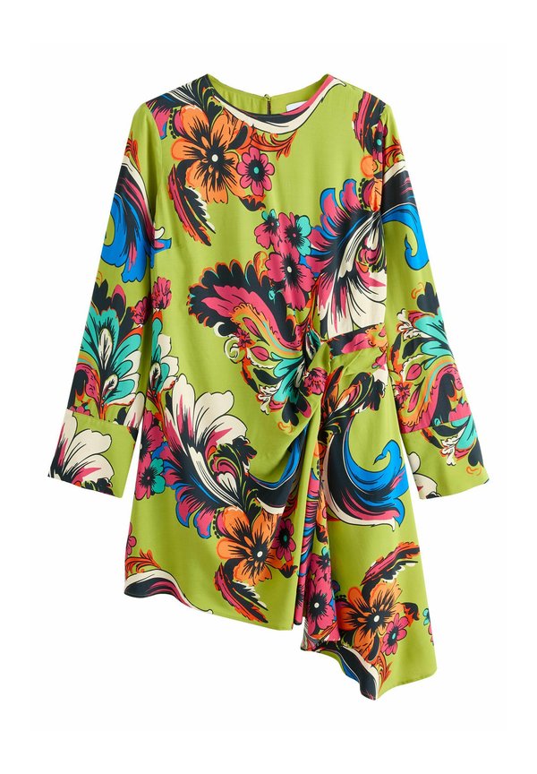 REGULAR FIT - DRAPEY LONG SLEEVE ASYMMETRIC - Freizeitkleid