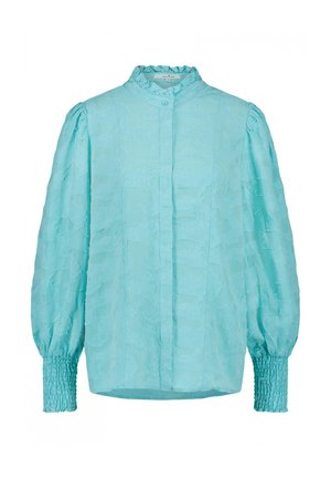 GRACE - Button-down blouse - aqua sky