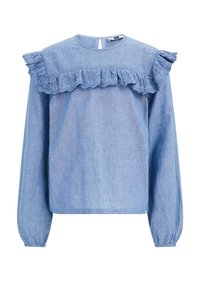 WE Fashion BLUE RIDGE - Blusa - blue