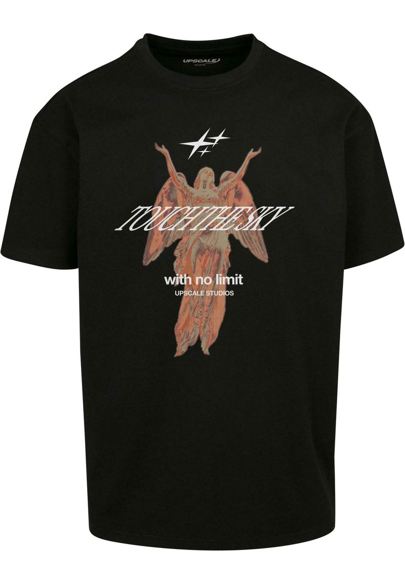 Upscale by Mister Tee T-shirt print zwart