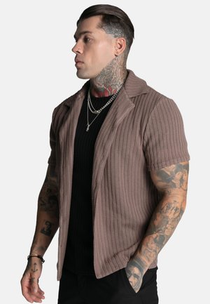 SIKSILK TEXTURED RESORT - Shirt - brown