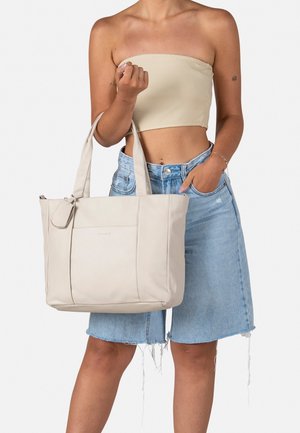 Burkely JUST JOLIE LAPTOPFACH - Shopping Bag - off white