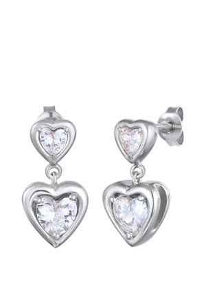DAINTY HEART - Øreringe - silberfarben