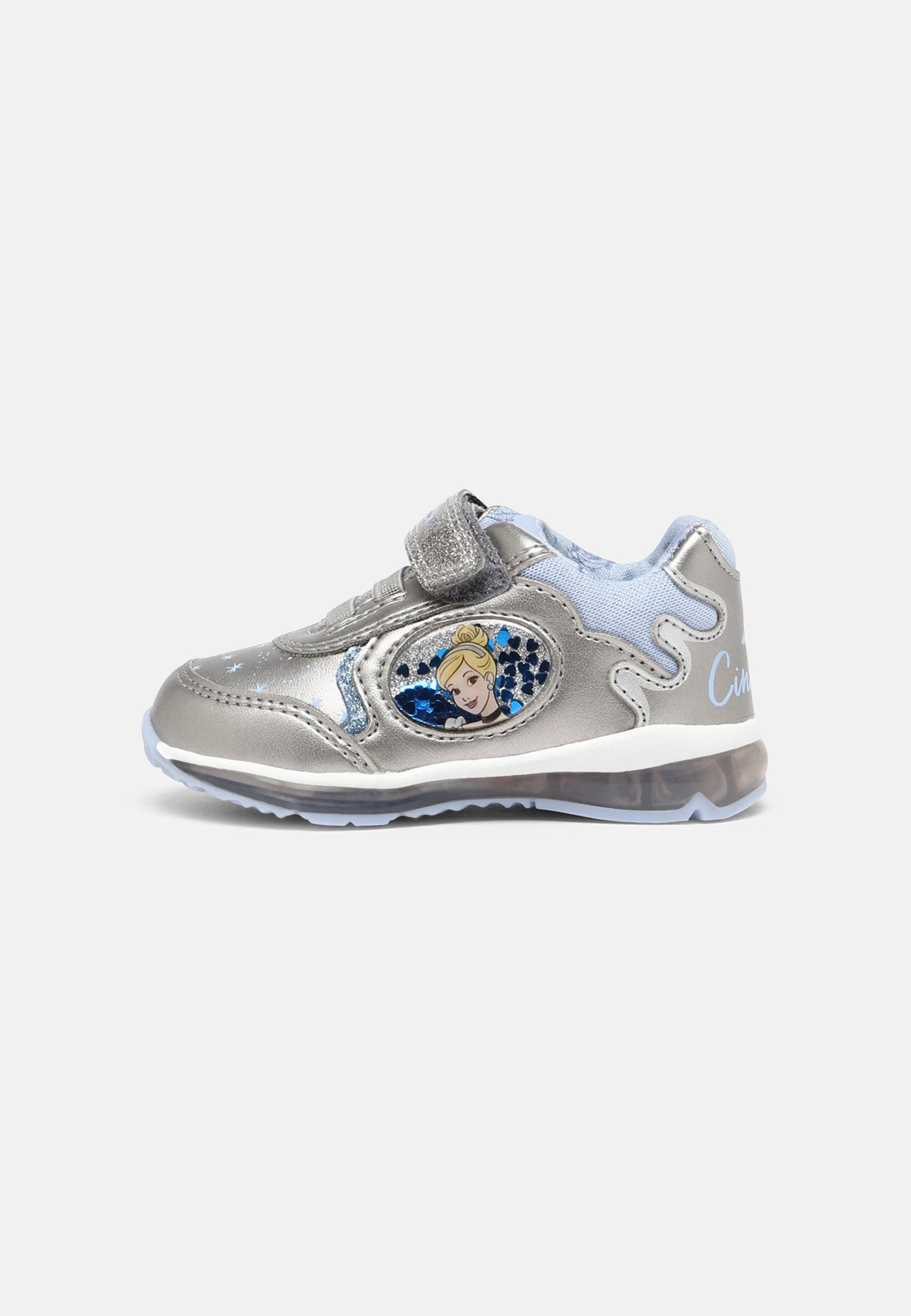 Geox DISNEY PRINCESS CINDERELLA BABY TODO GIRL - Sneakers basse - dark  silver/argentato - Zalando.it