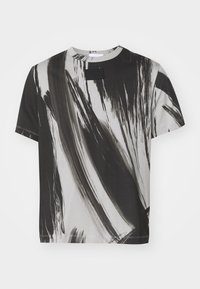 FEATHER BRUSHSTROK - T-shirts med print - grey