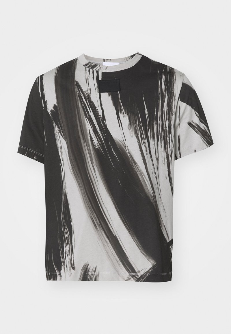 Helmut Lang T-shirt print grijs Helmut Lang T-shirt print grijs