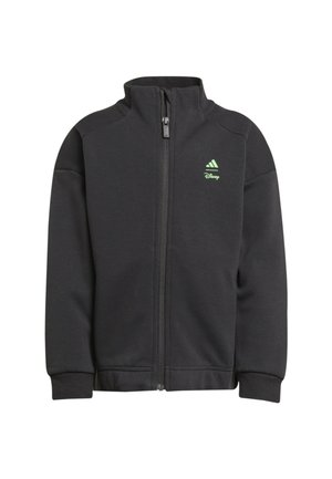 Felpa con zip - black