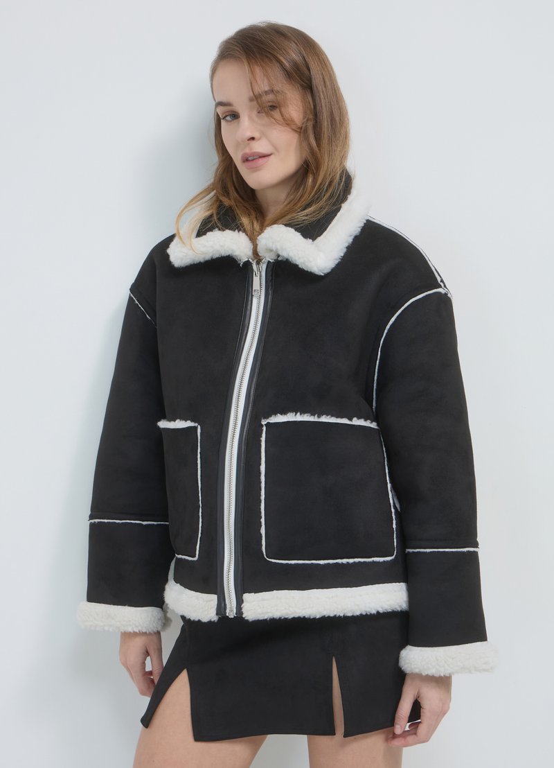 Calliope DOUBLE FACE  - Veste d'hiver - bianco
