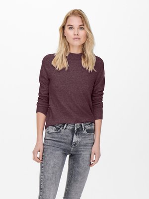 ONLRICA LIFE L/S NOOS - Pullover - rose brown