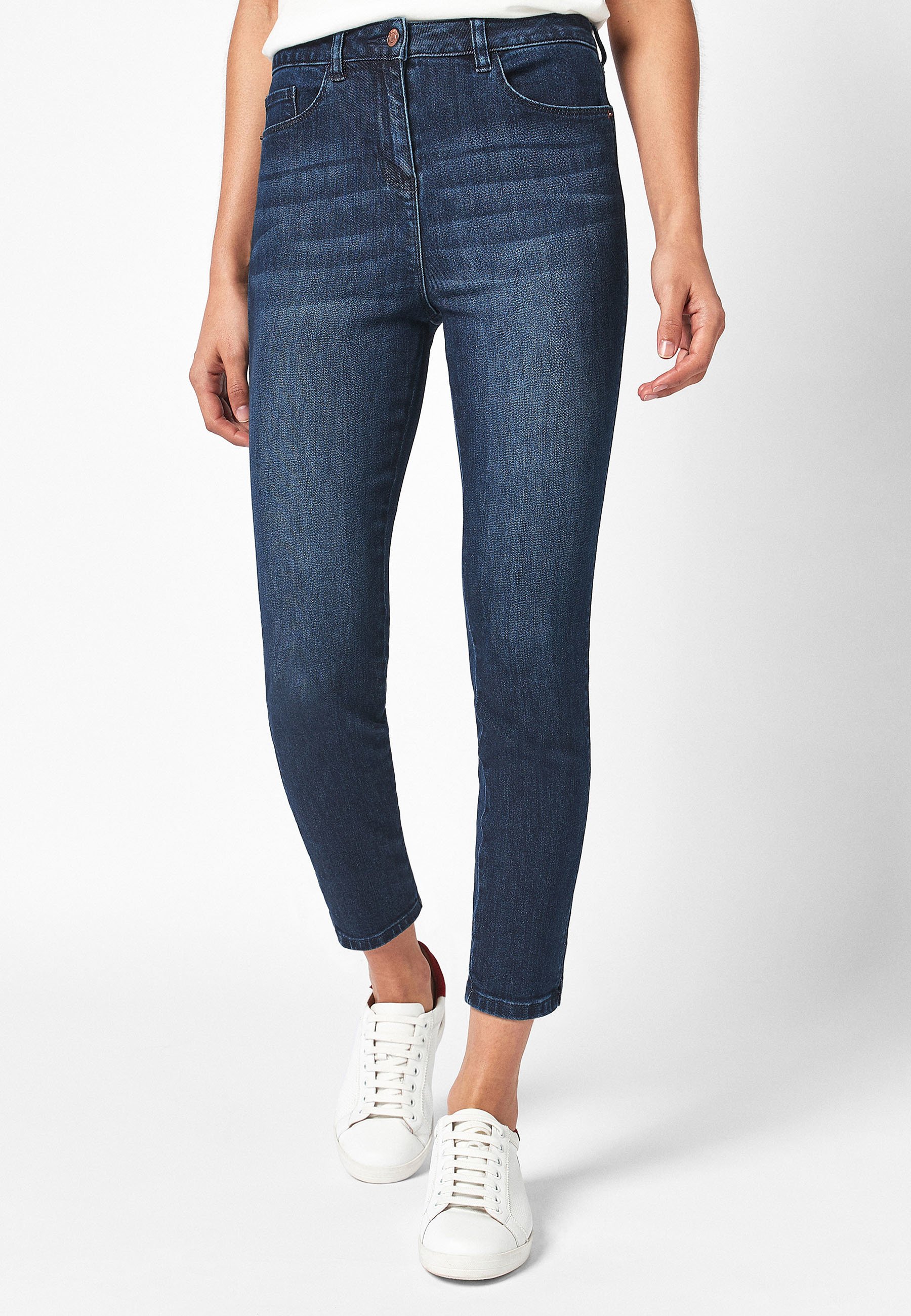 Next INKY BLUE CROPPED - Jeans Skinny 