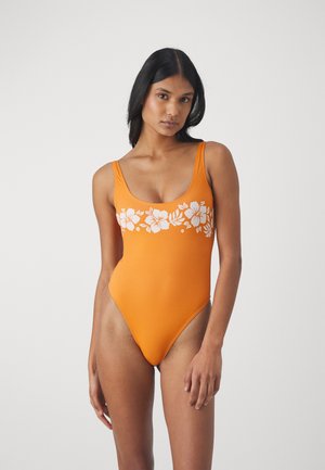 ON ISLAND TIME ONE PIECE - Swimsuit - dried mango