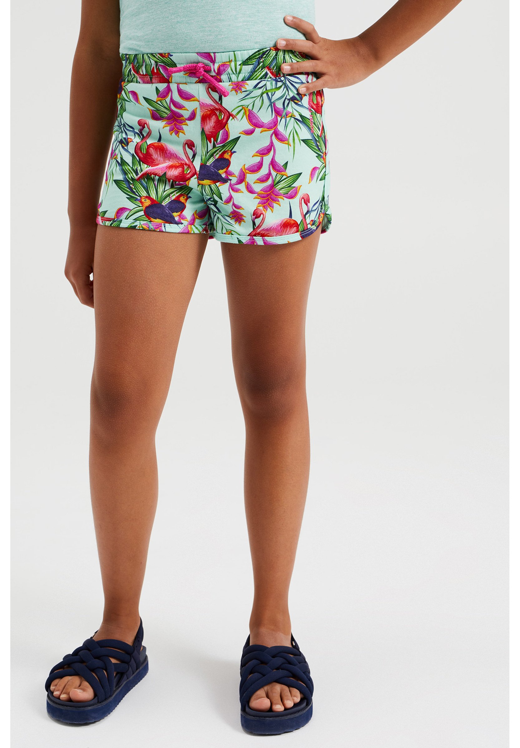 WE Fashion WE FASHION SWEATSHORT MET DESSIN - Shorts - green/menta -  Zalando.it