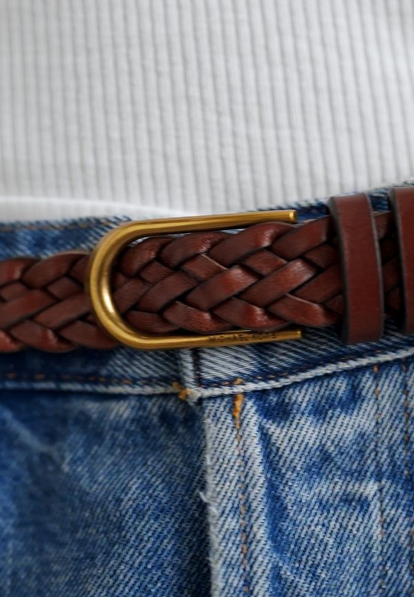 BRAIDED BELT - Braided belt - luggage2