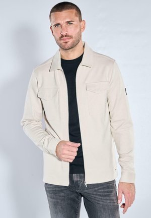 Sweatjacke - beige
