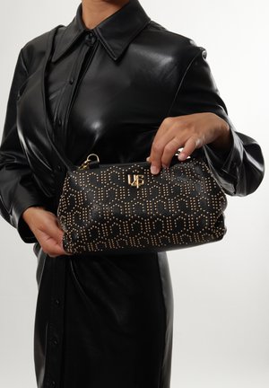 4US 4US - BORSA A TRACOLLA IN ECOPELLE PER DONNA - Geantă crossbody - black