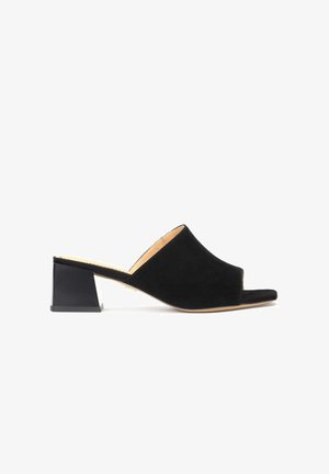 Kazar Mules à talons - black