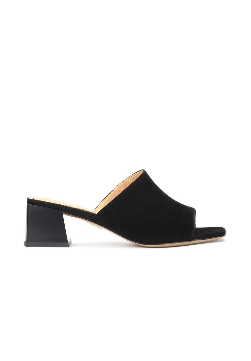 Kazar Slip-ins med hög sula - black