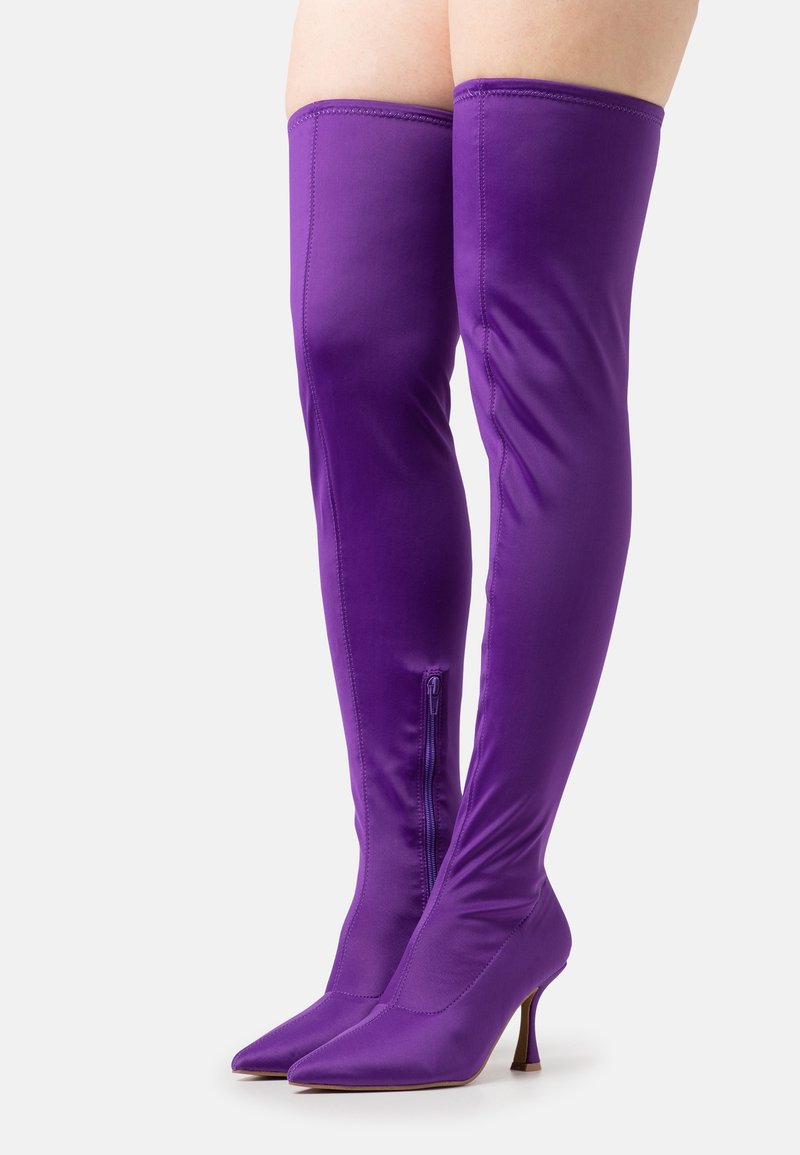 Even&Odd Botas mosqueteras - purple