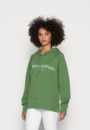 HOODED LOGO - Sweatshirt - meaedow grass