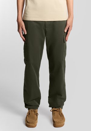 POCKET - Cargohose - w olive