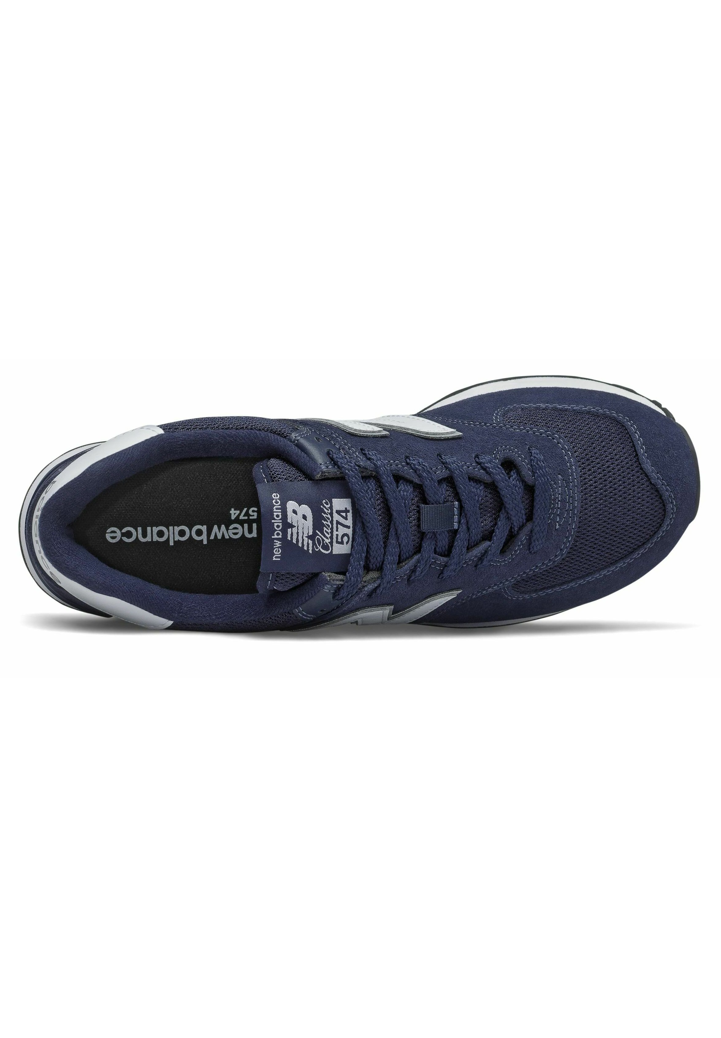 New Balance 574 - Sneakers basse - eclipse white/blu scuro ... New Balance 574 - Sneakers basse - eclipse white/blu scuro ...