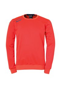 Kempa - LANGARMSHIRT PLAYER TRAINING  - Sweatshirt - fluo rot ice grau Miniaturebillede 1