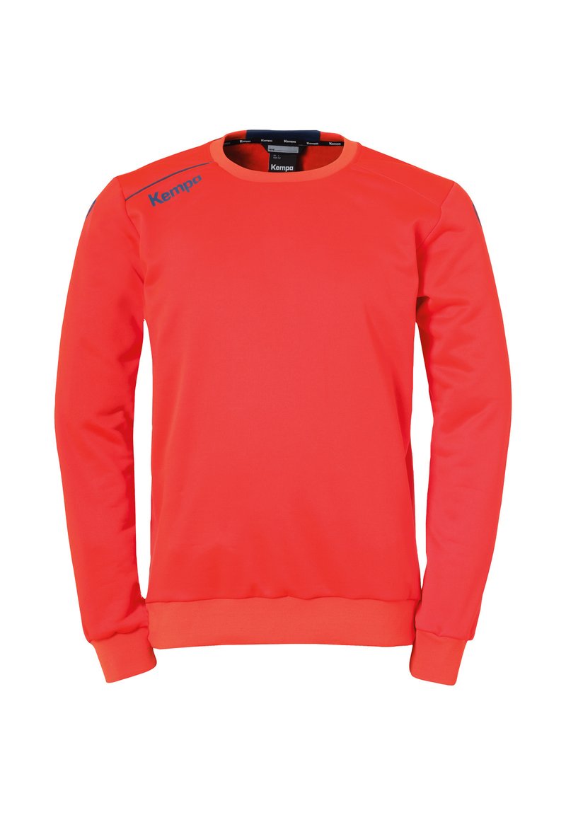 Kempa - LANGARMSHIRT PLAYER TRAINING  - Sweatshirt - fluo rot ice grau, Forstør