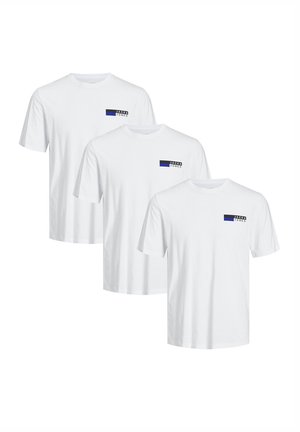 3ER PACK CORP - T-Shirt print - white small print