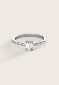 CHRIST Ring - weißgoldfarben
