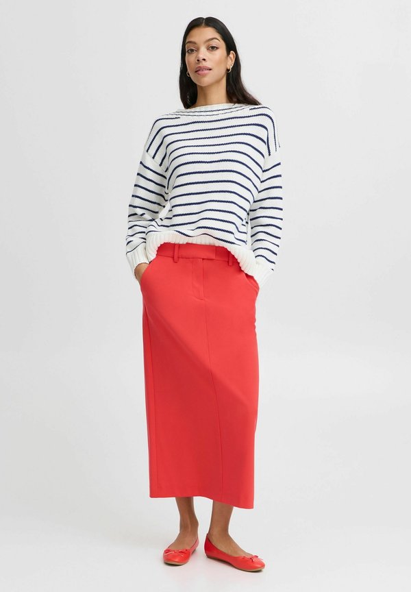 BYDANTA - Pencil skirt - poinsettia3