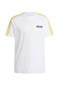 adidas Originals Print T-shirt white/bold gold/white