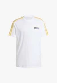 adidas Originals Print T-shirt white/bold gold/white