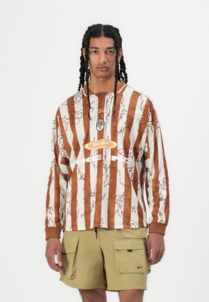 Nike Sportswear Long sleeved top - british tan/phantom/copper-coloured moon