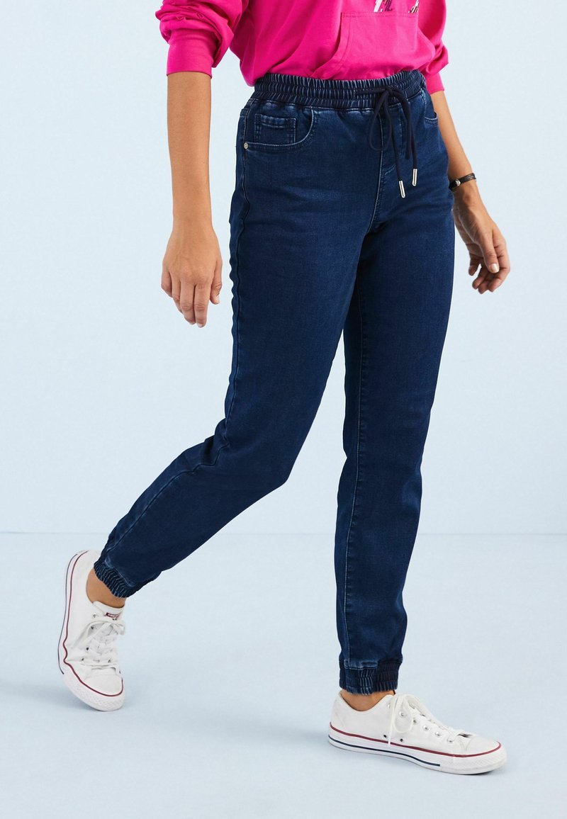 Next COSY FEEL SOFT STRETCH JERSEY DENIM JOGGERS Jean boyfriend