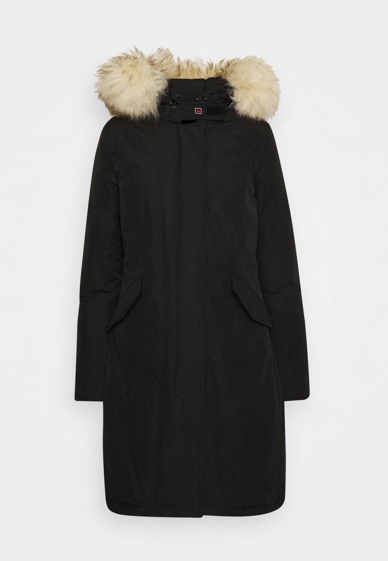 Canadian Classics Fundy Bay Long Down Coat Black Zalando Co Uk