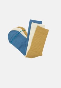 Stance ICON 3 PACK - Calze - cream