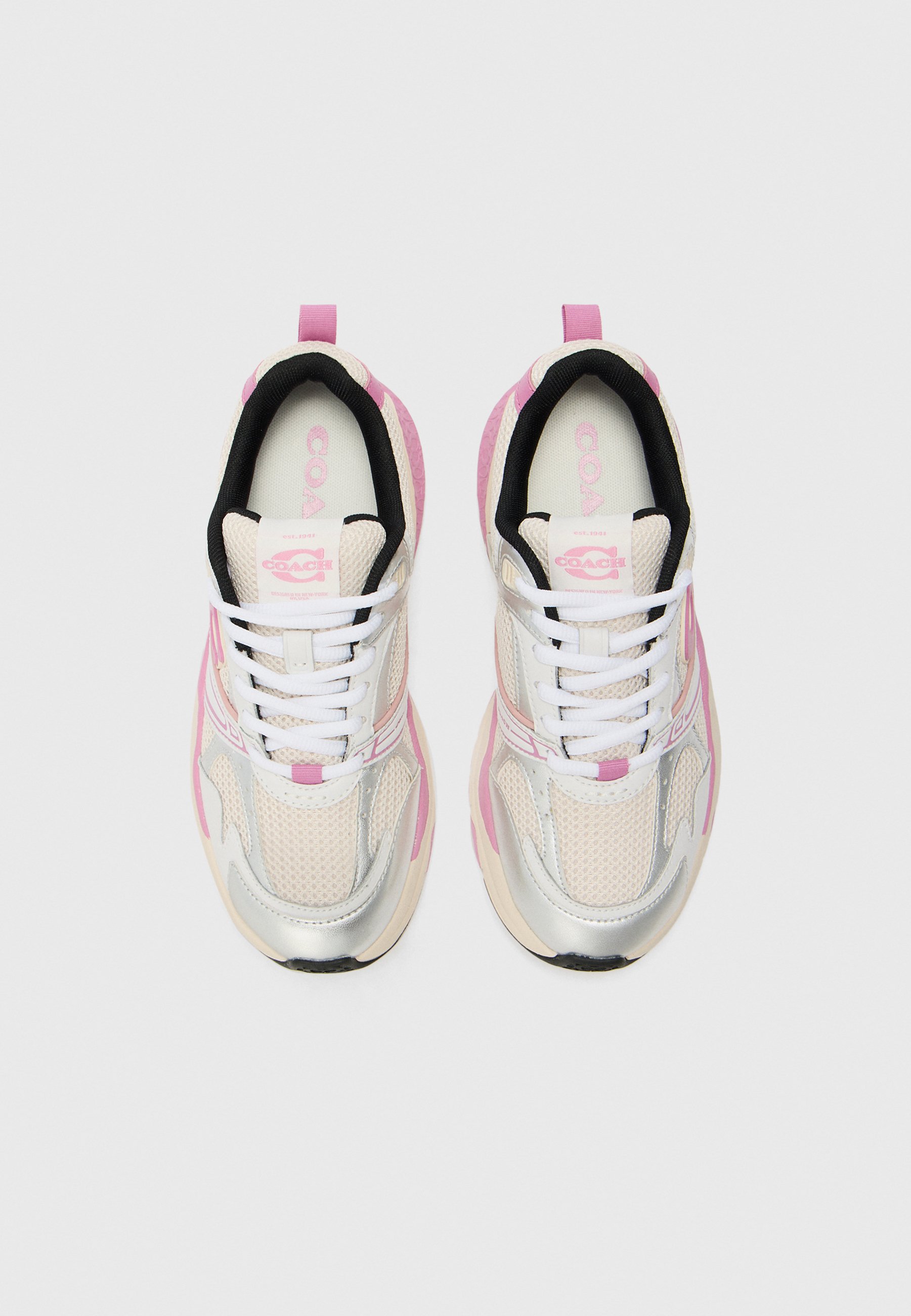 COACH Baskets basses - fuschia/multi-coloured/rose clair - ZALANDO.FR