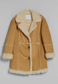 Bershka Halflange jas - camel