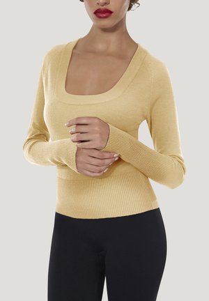 LUXE LONG SLEEVES - Pullover - sandstone