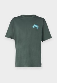 TEE SPIDER - Majica kratkih rukava s printom - vintage green