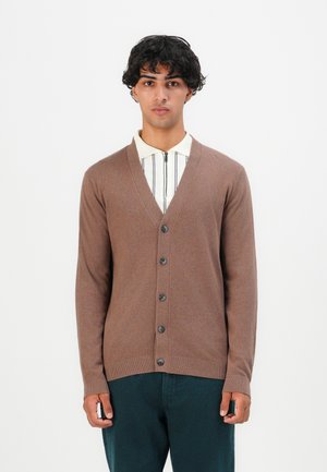 Vest - dark taupe melange